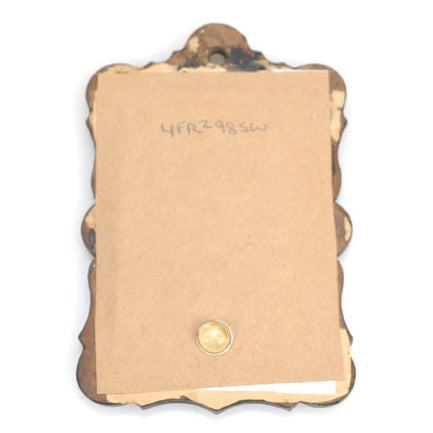 1865 Abraham Lincoln, In Gutta Percha Frame, Vintage CDV