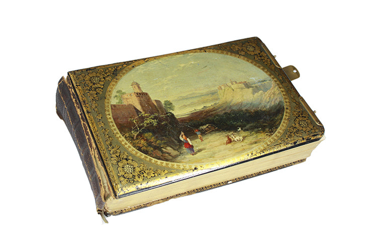 Vintage Photo Tintype Album 1860's