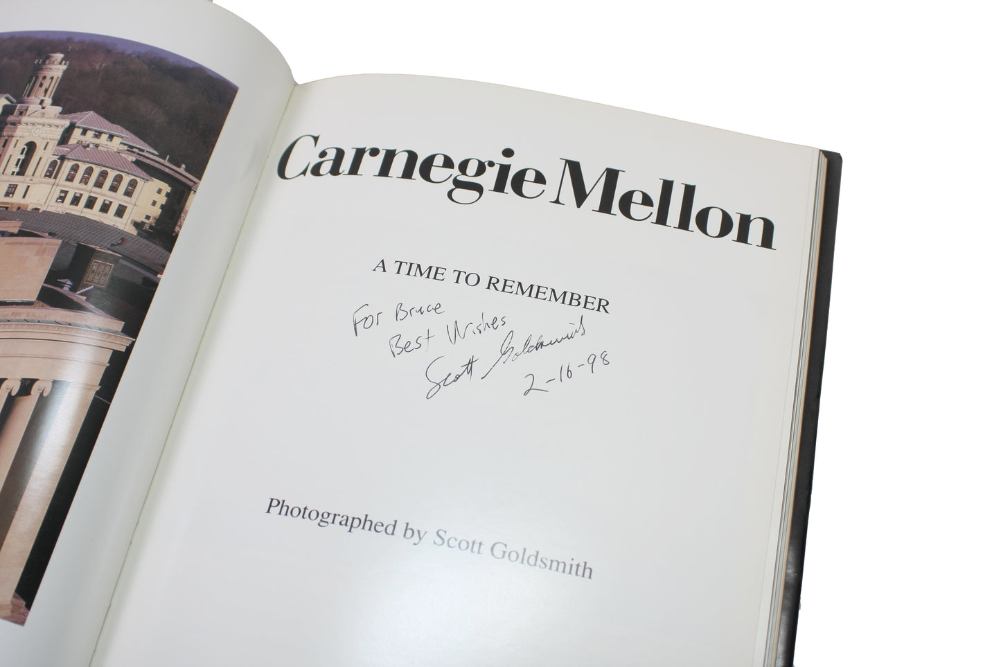 Carnegie Mellon University Hardcover Scott Goldsmith