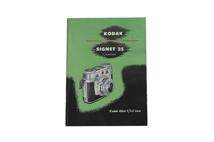Kodak Signet 35 Camera Manual