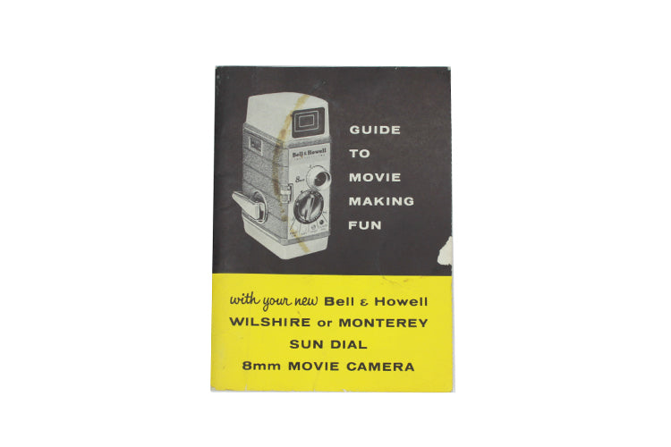 Bell & Howell Wilshire Or Monterey Sun Dial 8mm Manual
