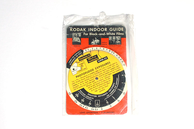 Indoor Guide For Kodak Plus-x Panatomic-x And Super-xx