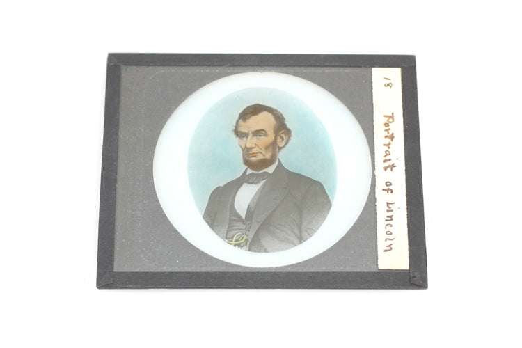 Abraham Lincoln Lantern Slide