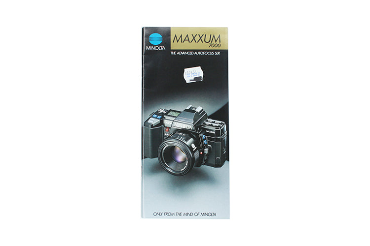 Minolta Maxxum 7000 Brochure