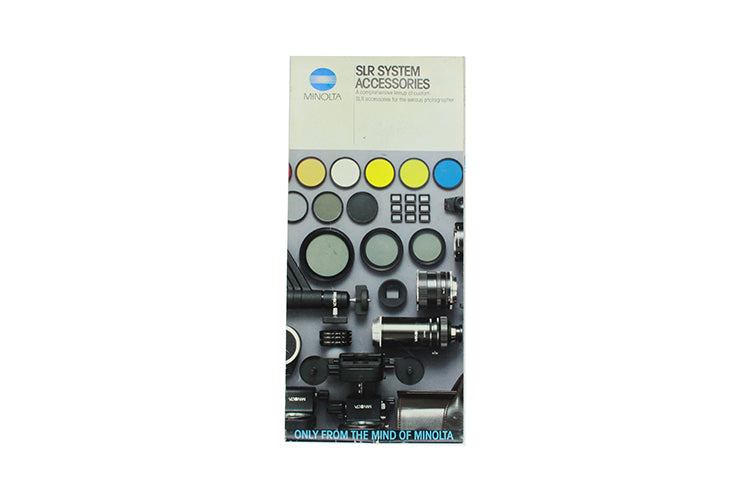 Minolta SLR System Accessories Brochure