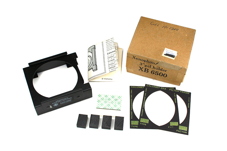 Calumet Xenophon Pro Gel Holder With 3x3 Inch Filter Frame