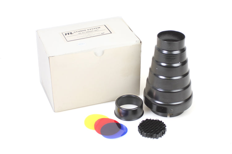 JTL Studio System Sc-01 Snoot Set For J-200/300 With Honeycomb And 4 Color Filters