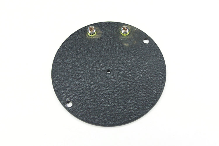 Round Lens Board 3 5/8 Inch Diameter With Pilot Hole