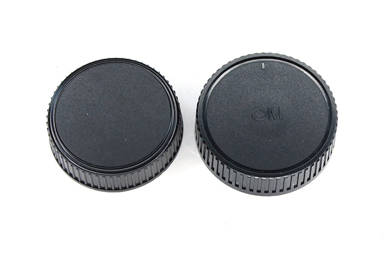 Set Of Two Rear Lens Caps For Olympus