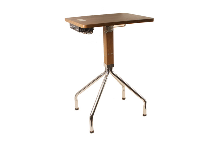 Movie/Slide Projection Table With Electric Outlet