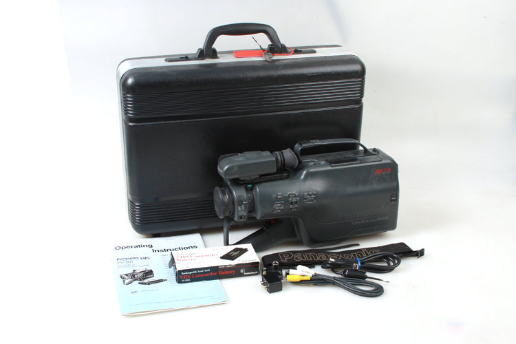 Panasonic Omnimovie Afx6 Ccd VHS Camcorder For Display Or Prop
