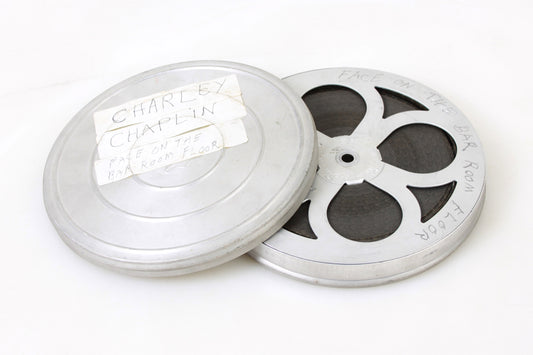 Vintage 16mm Film With Sound Titled "Charlie Chaplin - Face On The Bar Room Floor"