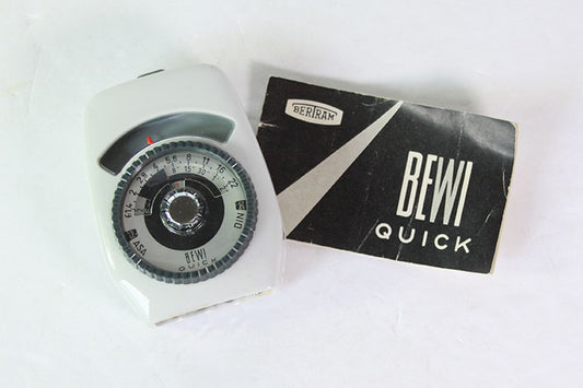 Art Deco Light Meter Prop/display W Manual