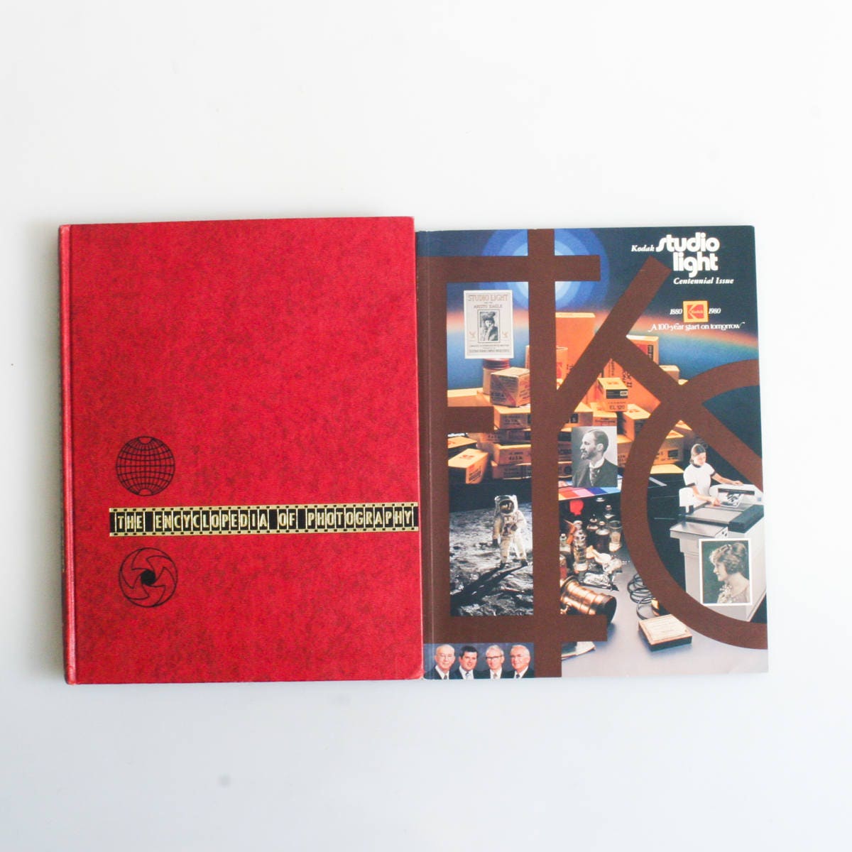 Kodak Studio Book, Encyclopedia Of Photography (Vol. 1 A-APER) Lot Of 2