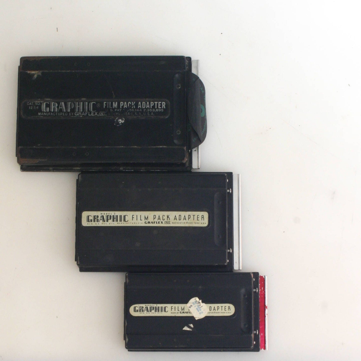 Graphic Film Pack Adapters Assorted Sizes Set Of 3