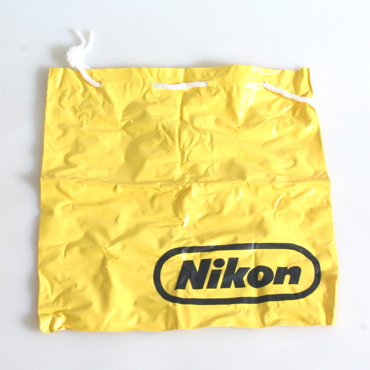 Inflatable Nikon Bag//Yellow Nikon Bag