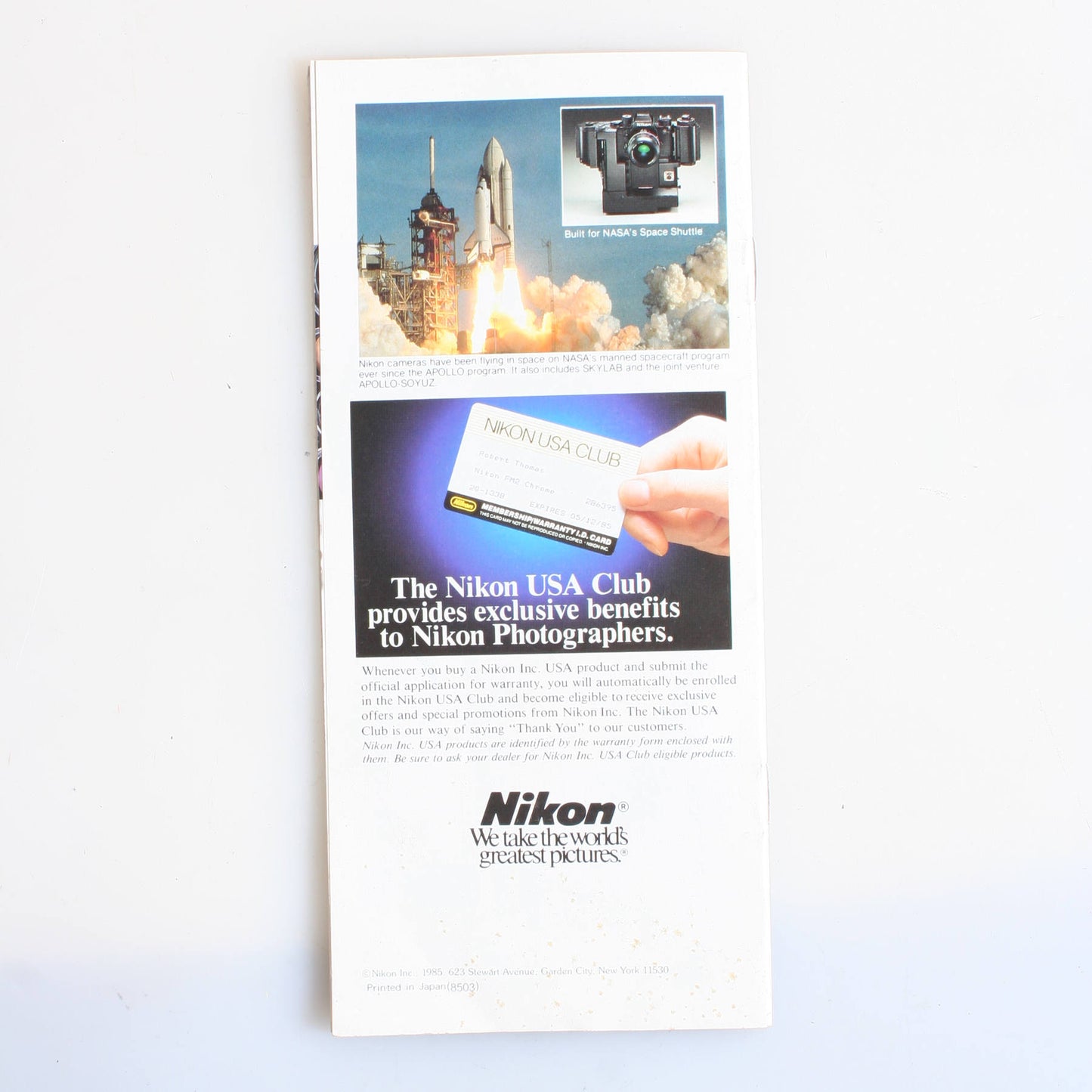 Nikon Fe2 Fm2 Information Pamphlet