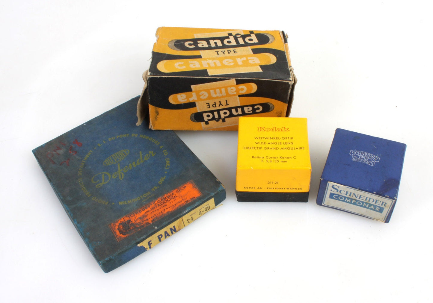 Photographic Collectible Boxes, Vintage