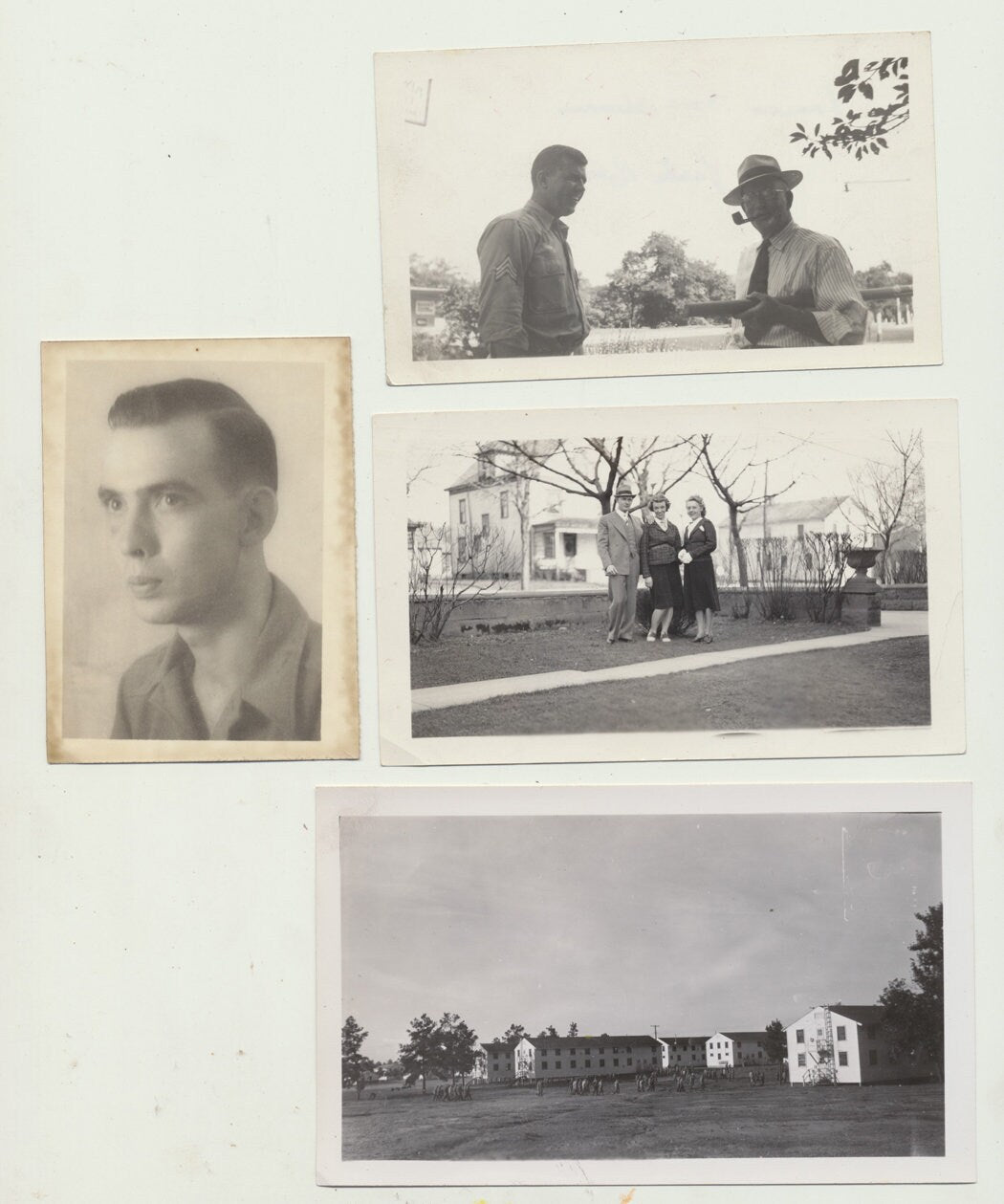 Large Lot of Found Photos. Snapshots. 38 Silver Prints. People, Places, Animals.