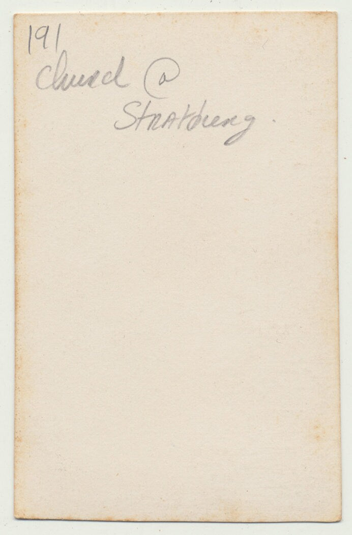 South Side of Notre-Dame de Strasbourg. CDV.