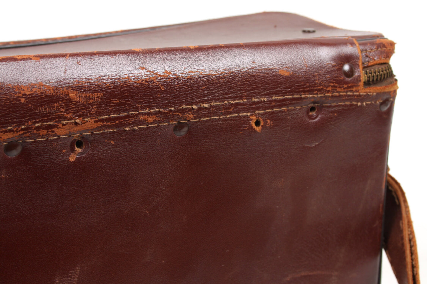Steampunk Camera Bag Leather Heavy Duty 1950s Vintage