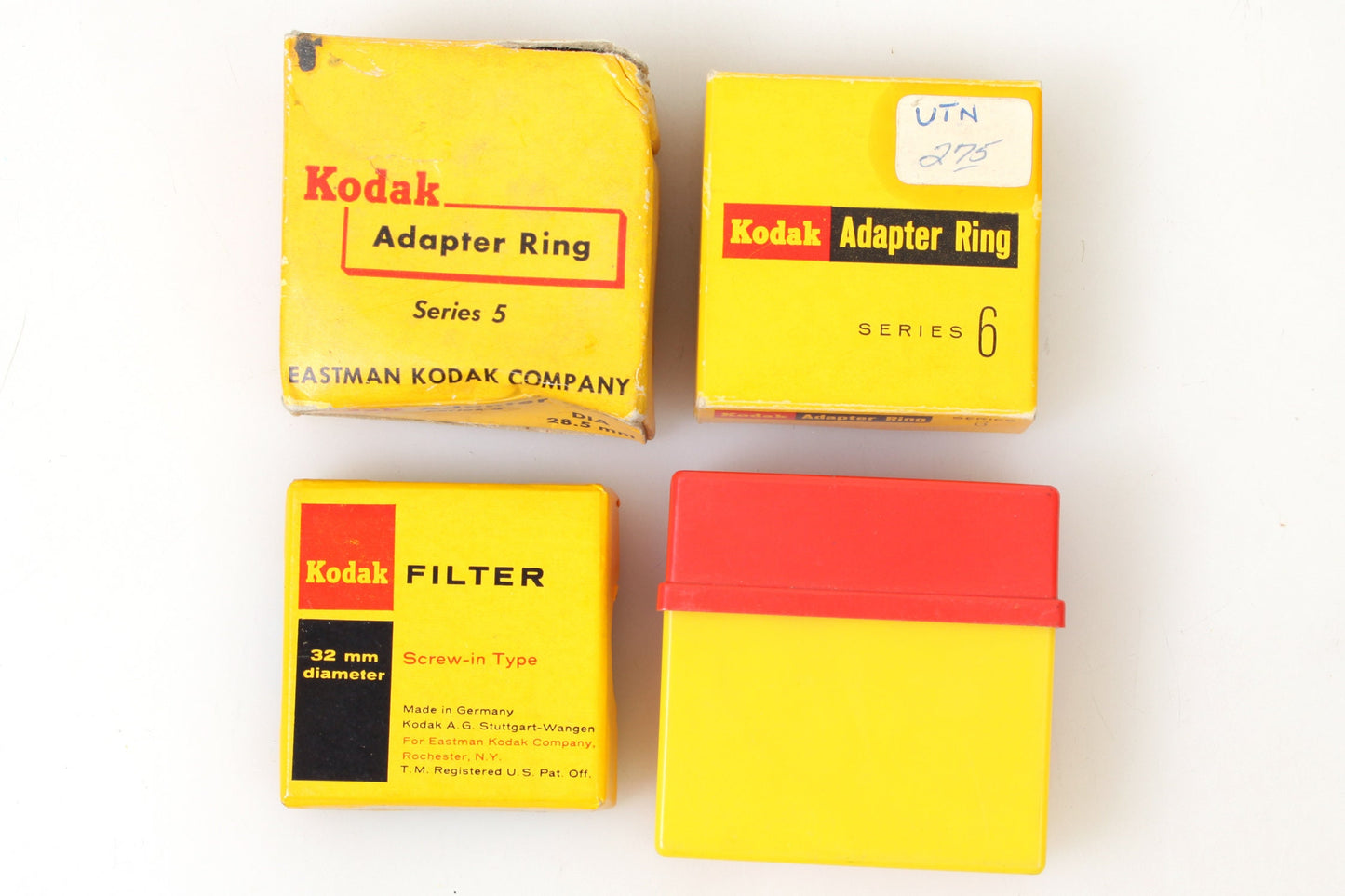 Kodak Boxes Assorted Lot of 4