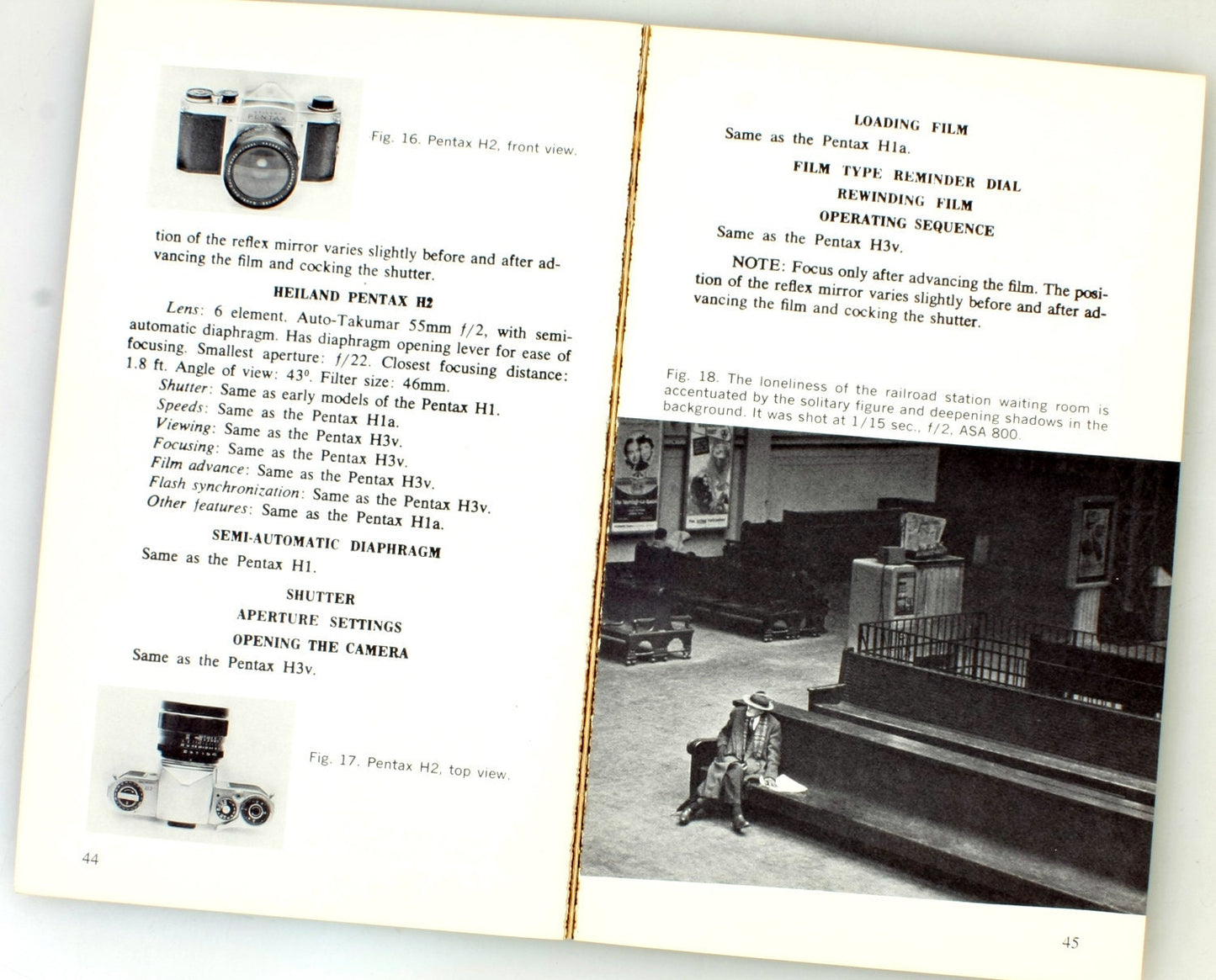 Pentax Single Lens Reflex Guide by Irving Fitzig