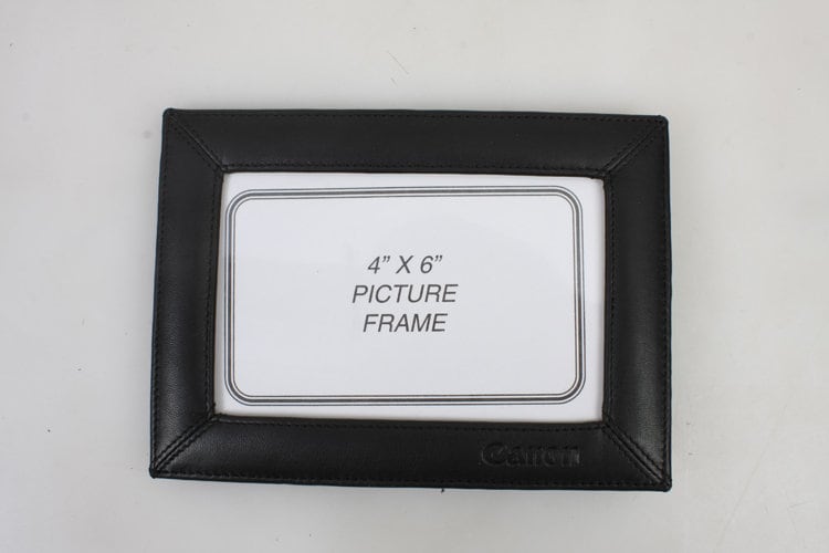 Canon Camera 4x6 Leather Picture Frame - Unused
