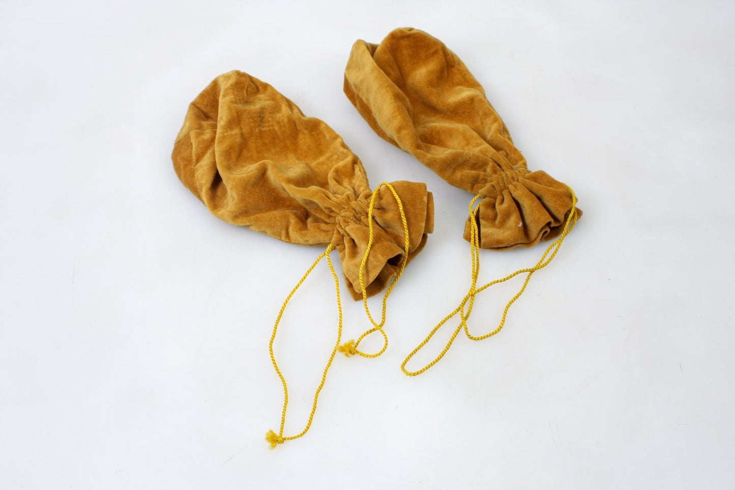 Gold Camera Lens Pouches - Set of 2