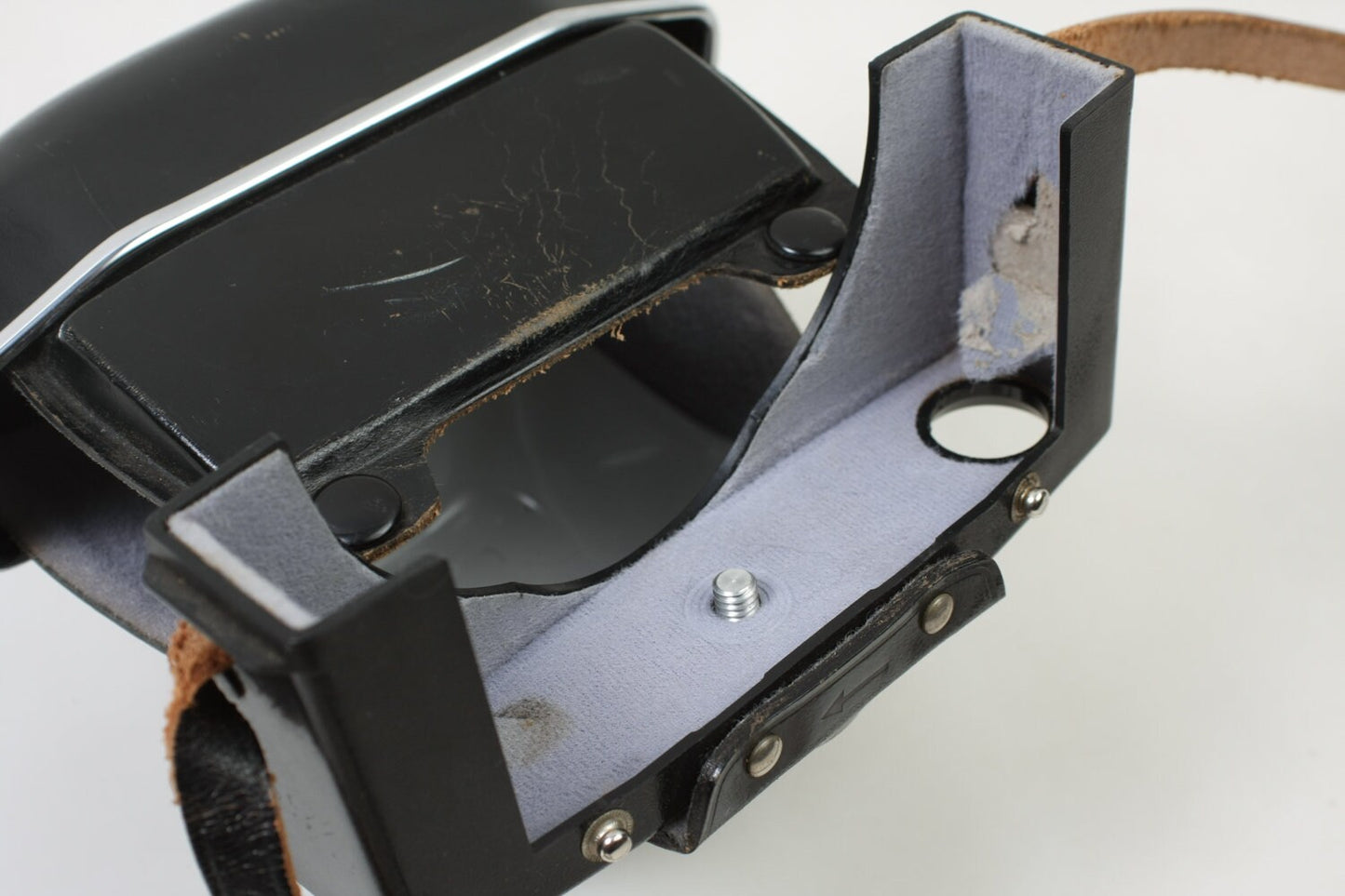 Kodak Black Leather Camera Case - 1960s