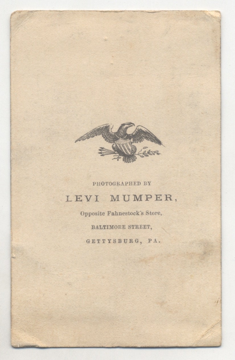 Civil War Era Portrait of a Young Man - CDV