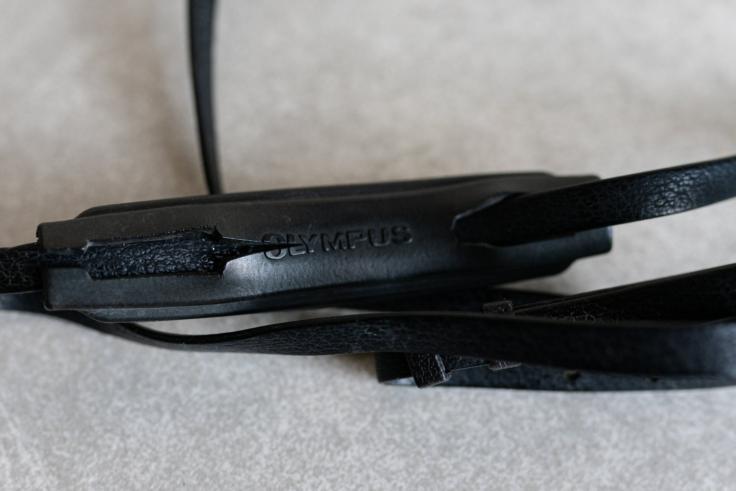 Vintage Brown Olympus Camera Strap - Originally for OM Series Cameras