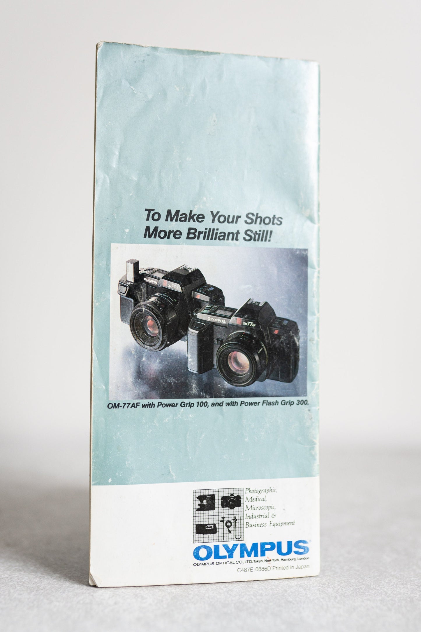 Olympus OM-77AF Auto Focus SLR Instruction Manual