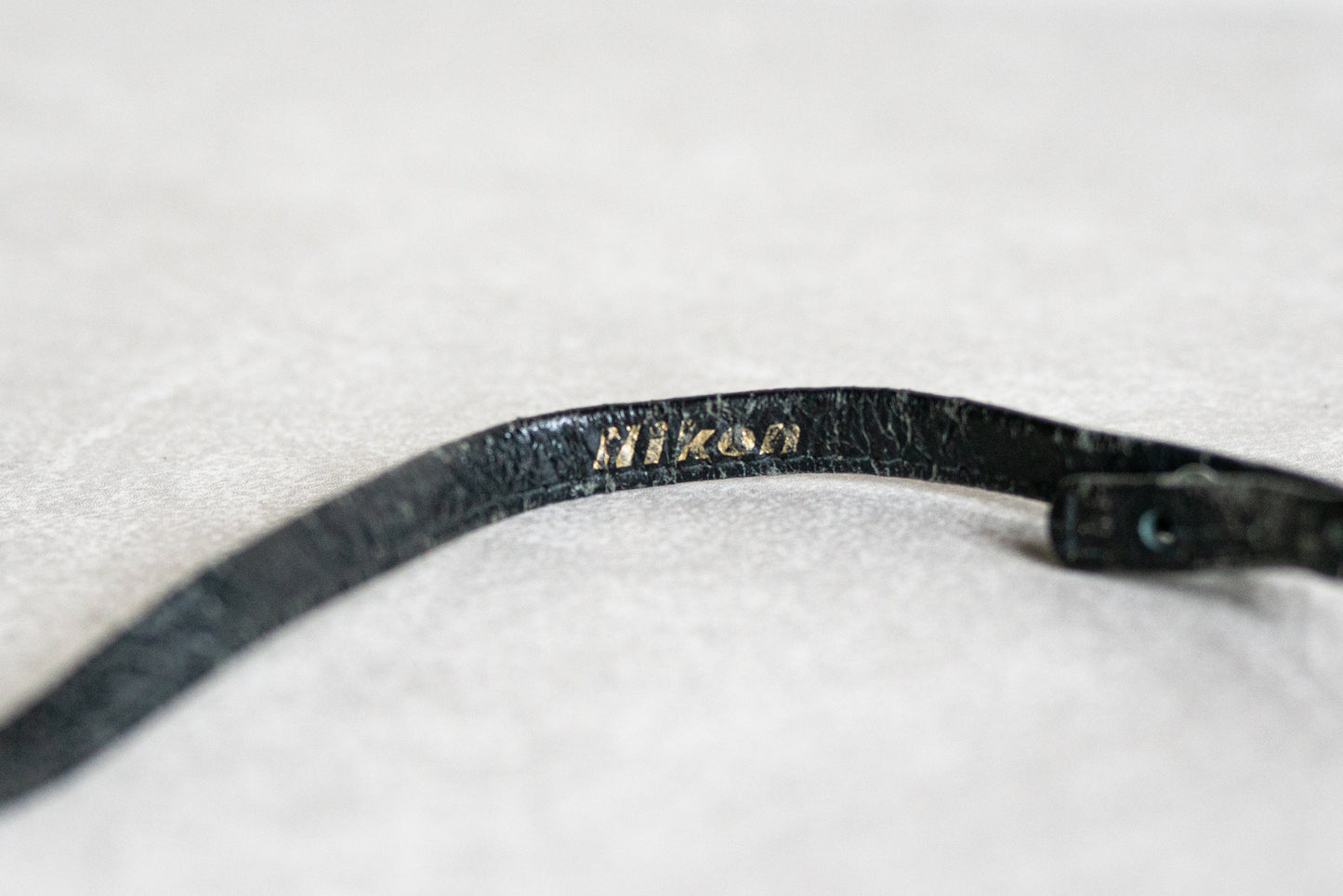 Nikon Leather Camera Strap - Vintage - 1960s