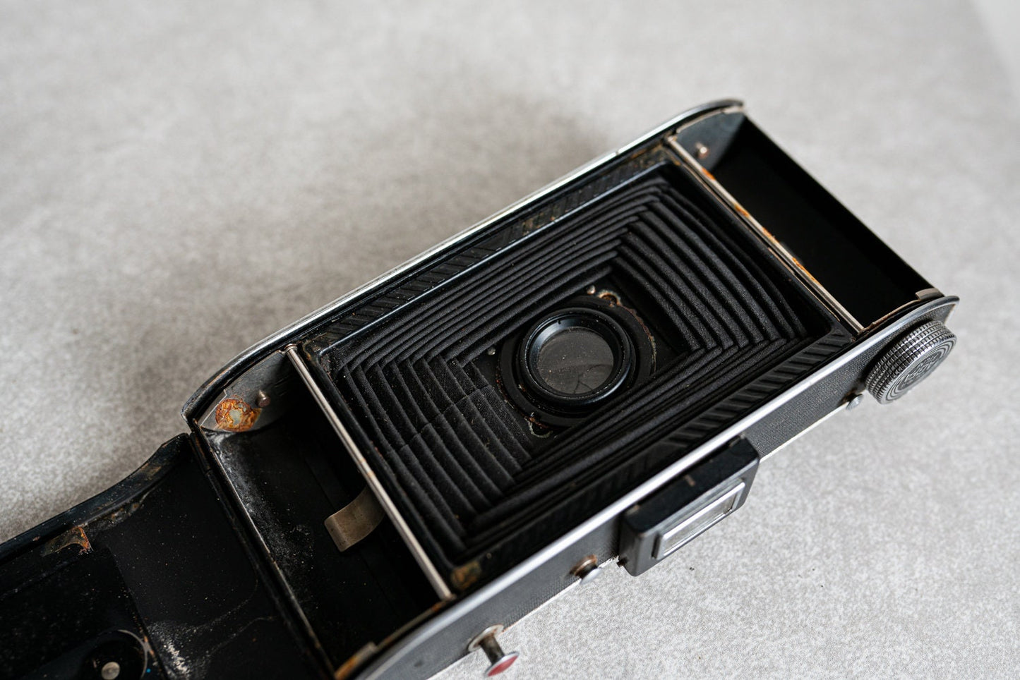 Agfa Ansco Viking Folding Bellows Camera - Art-Deco Camera - Display Only