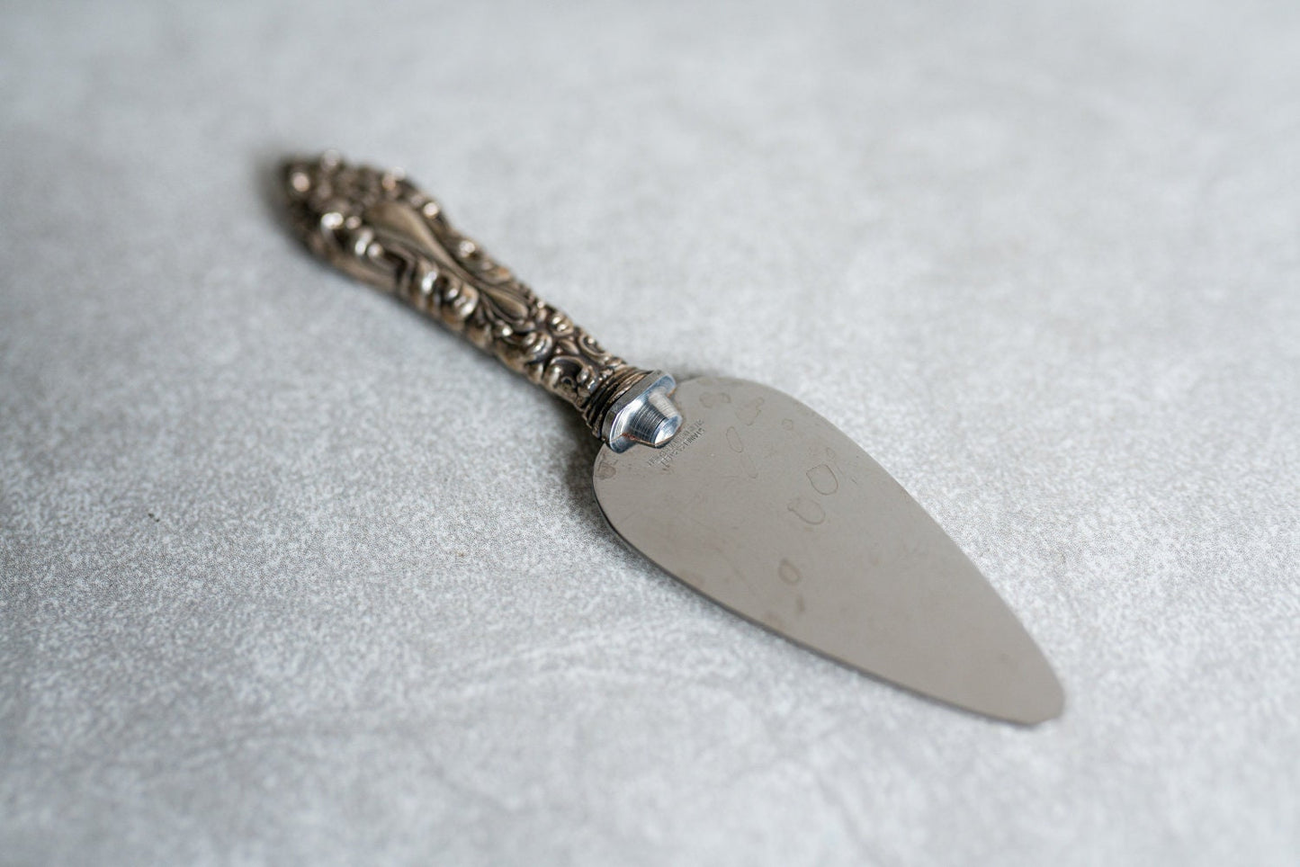 Silverware Serving Piece - Stainless Steel w/ Sterling Silver Handle