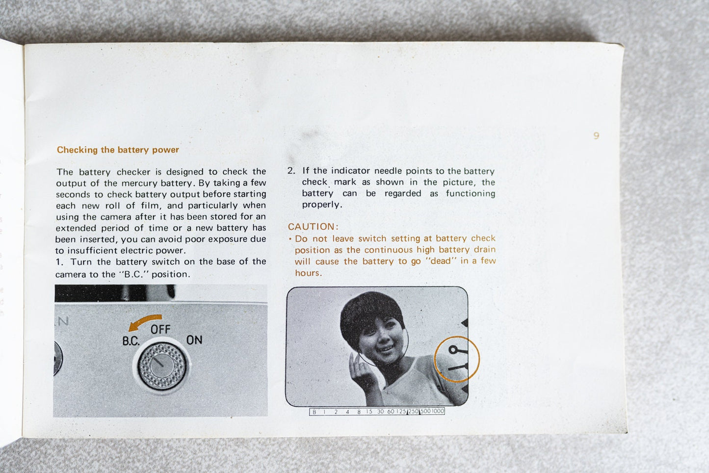 Minolta SR-T 101 Vintage Owners Manual - English