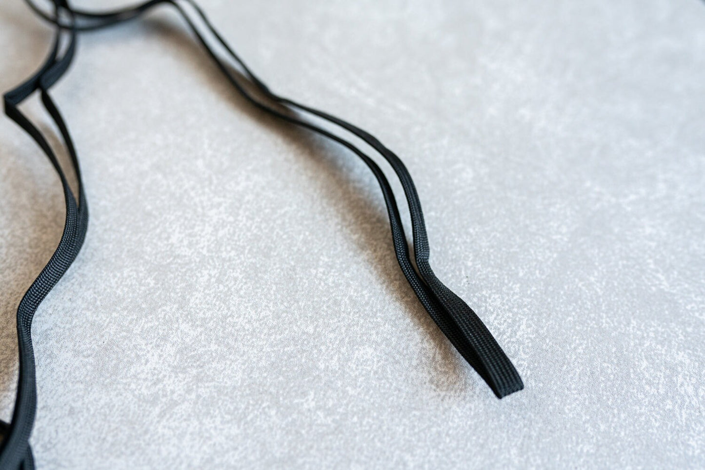 Thin Black Camera Strap - Circa 1960s - New Old Stock