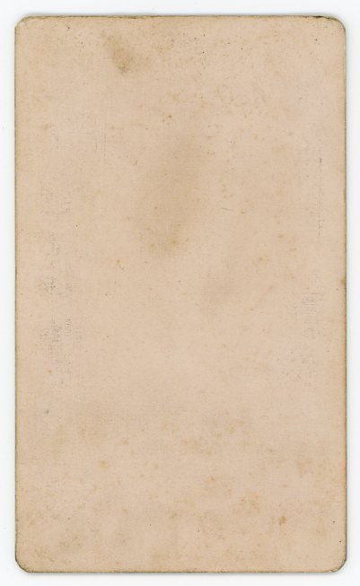 Portrait of Man w/ Thin Beard - - Vintage CDV