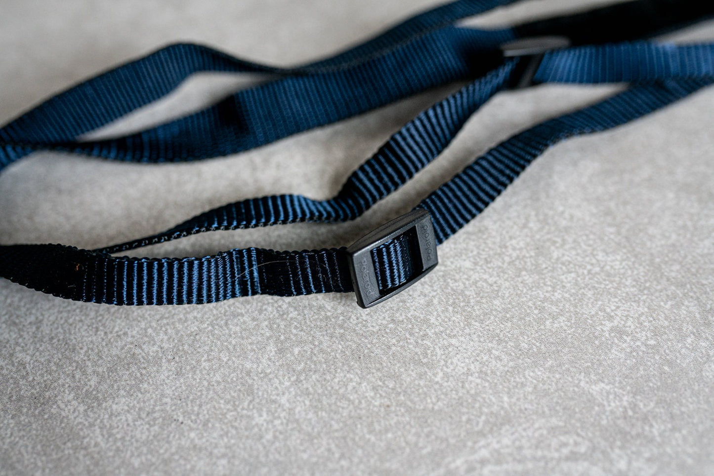 Vintage Blue / Black Camera Strap - Circa 1970s