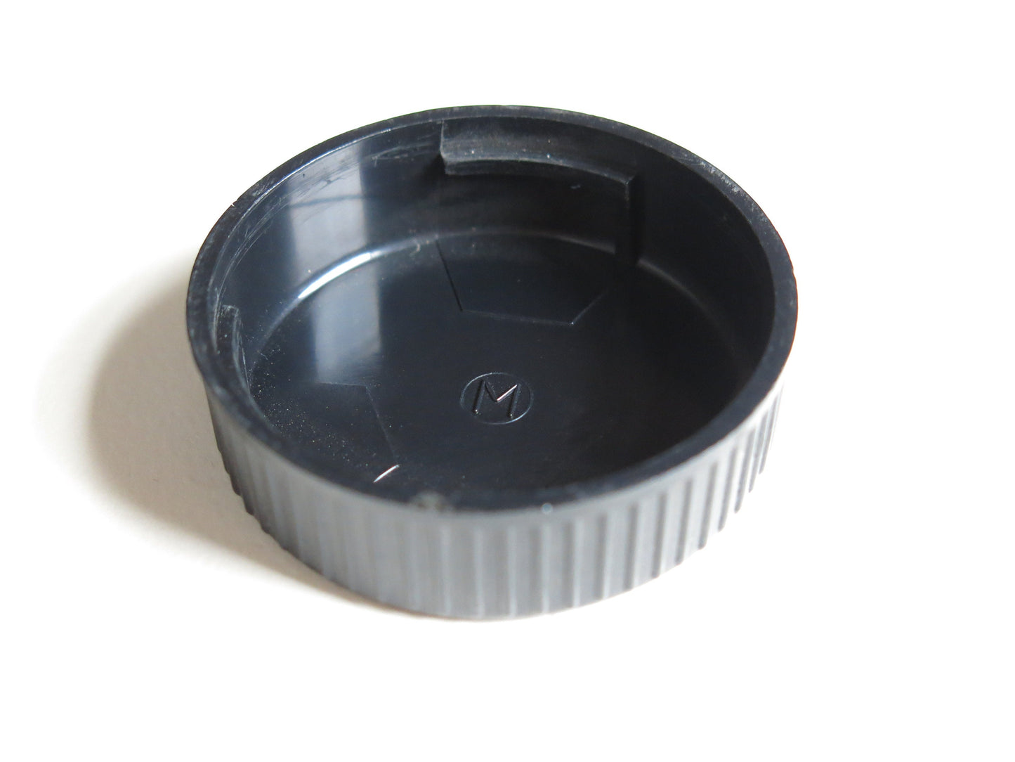 Minolta Black Plastic Rear Lens Cap For MD MC SR Mount Film Cameras Plain