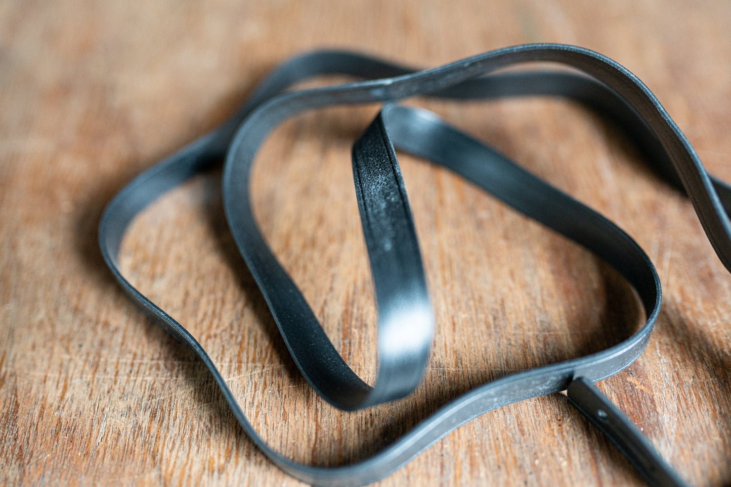 Vintage Black Vinyl Camera Strap - Originally for Yashica TL Electro 35