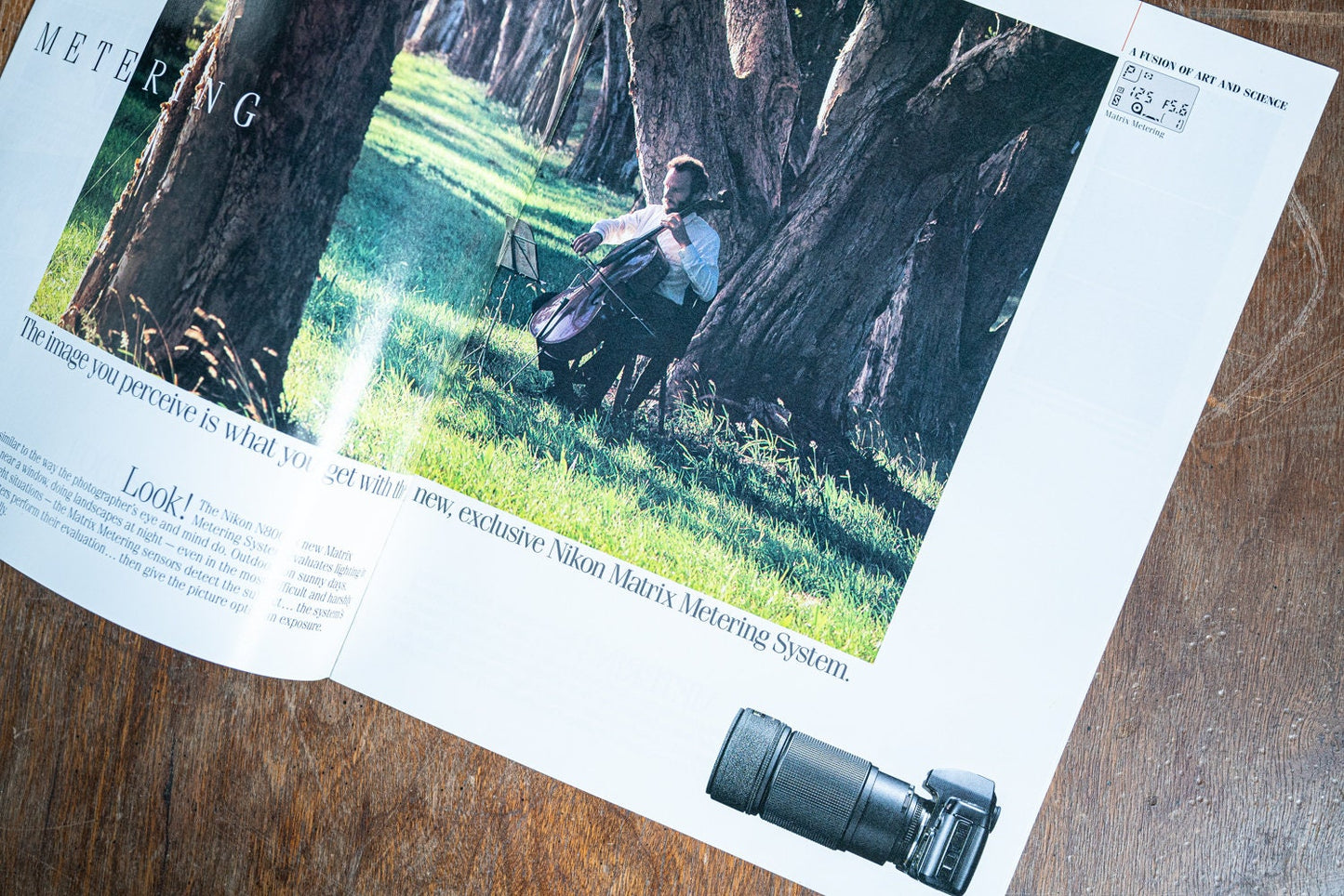 Nikon N8008 Camera Brochure Guide - A Fusion of Art and Science