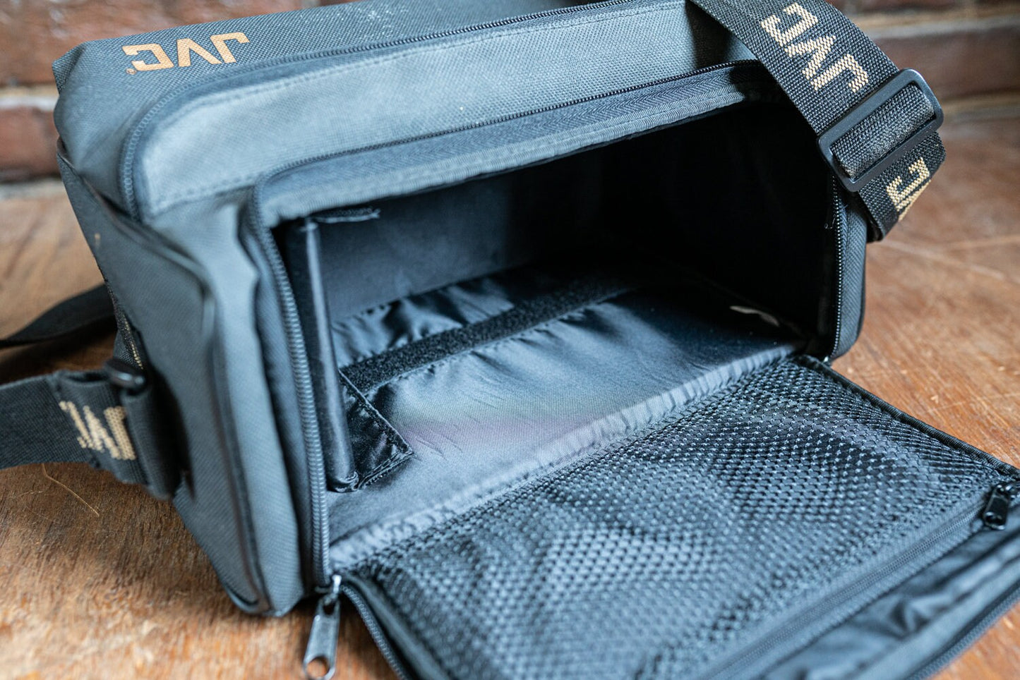 Vintage Black JVC Camera Case w/ Strap