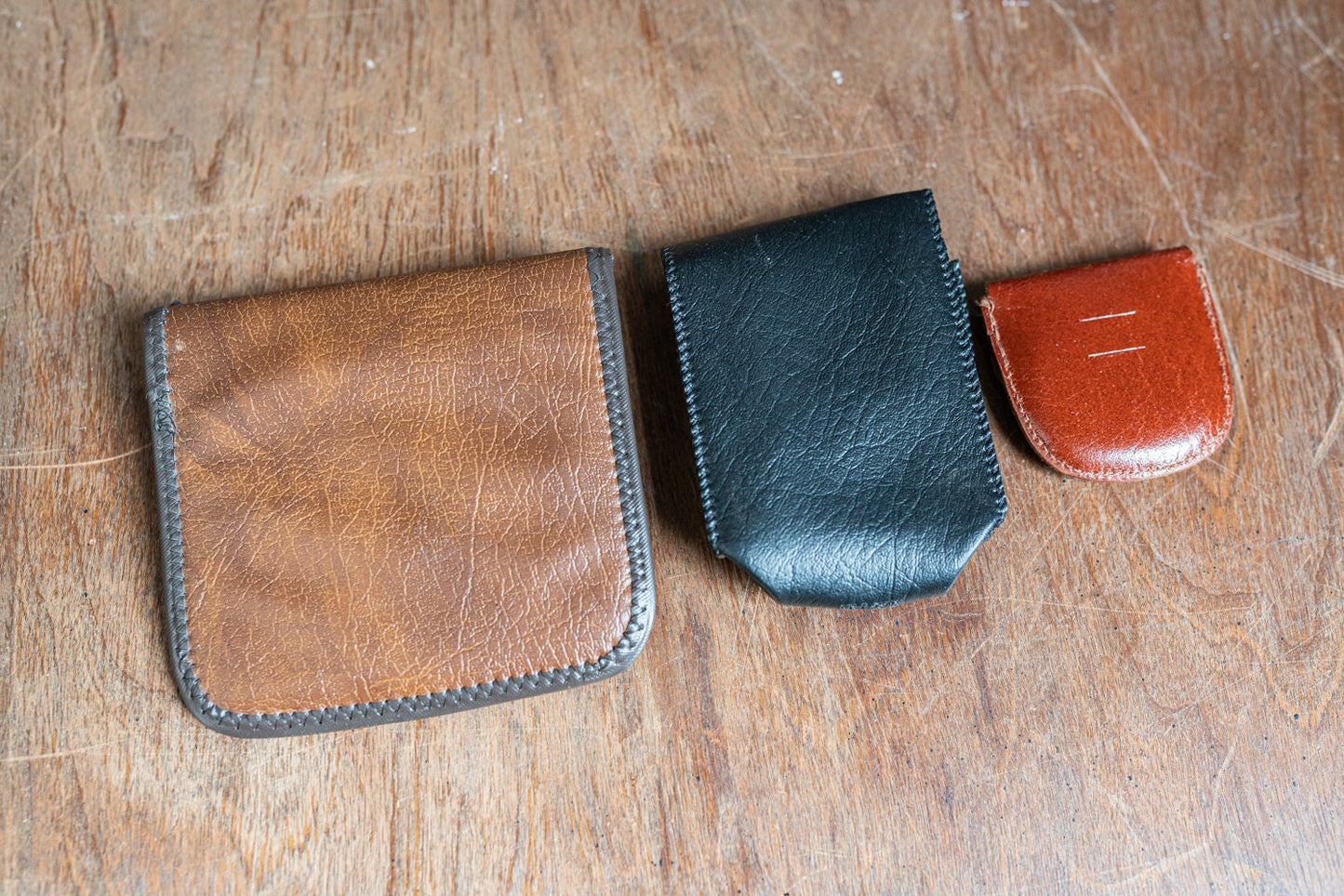 Vintage Camera Accessory Cases - Set of 3