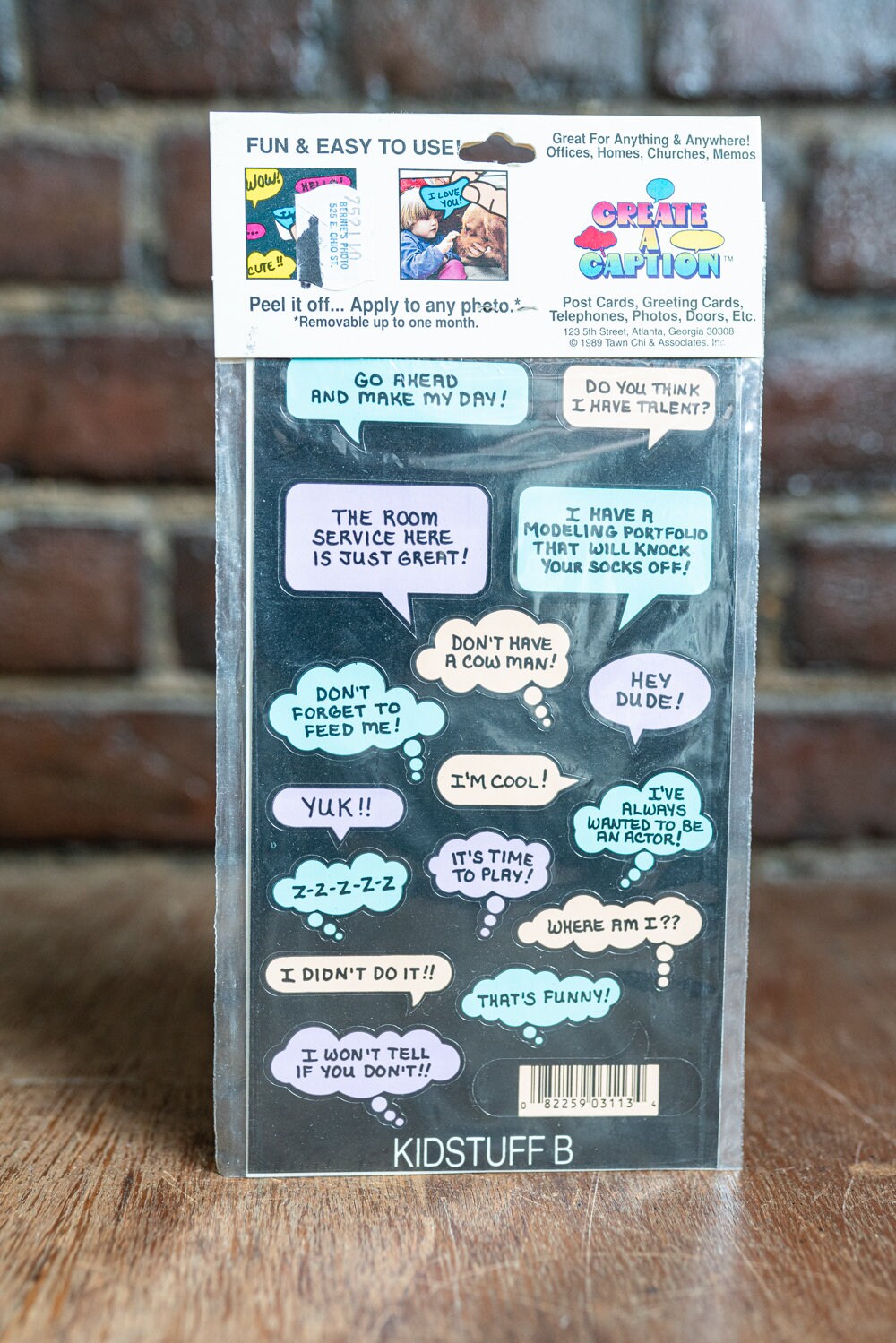 Create A Caption - Kidstuff