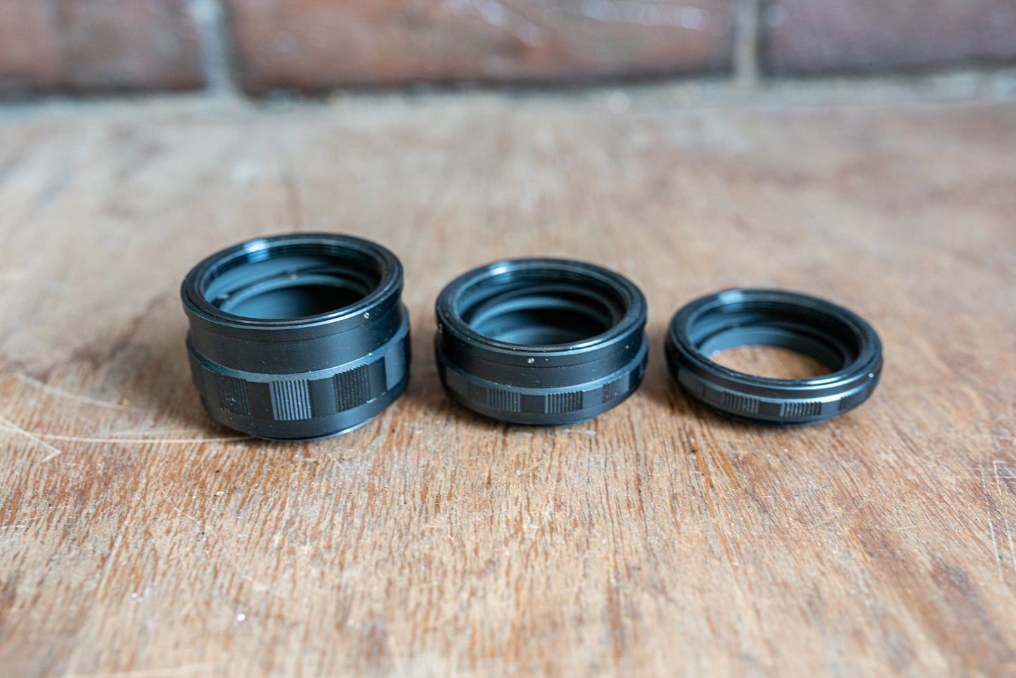 Screw M42 Extension Tube Set - Three Pieces - Comes in Case