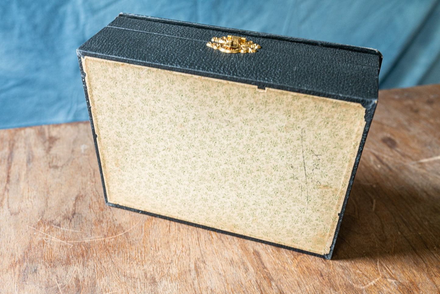 Vintage Black Photograph Box