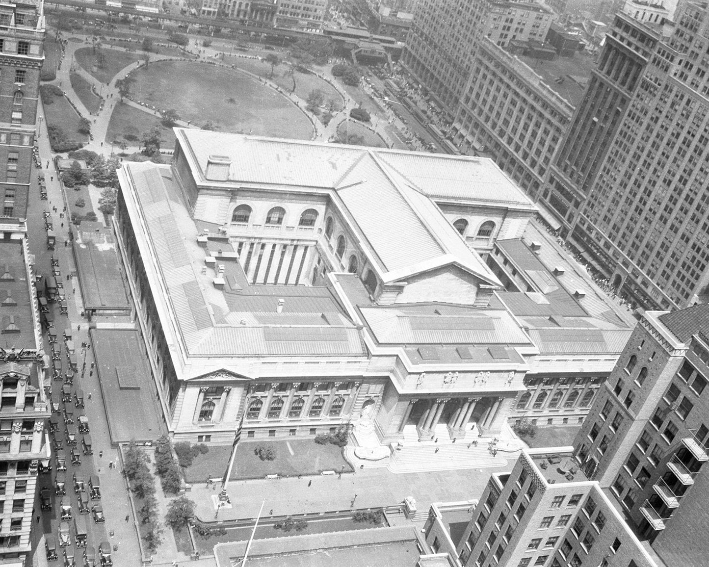 8x10 Reprint of New York Library
