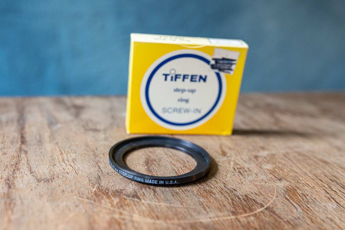 Tiffen 55mm to 67mm Step Up Ring in Box, New Old Stock